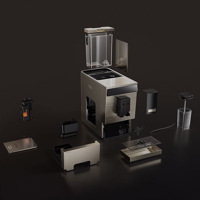 Кофемашина Trouver Virtuoso 10 Pro Золотой