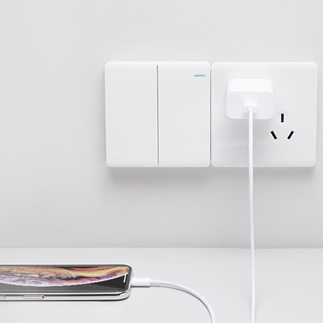 Кабель Xiaomi USB Type-C - Lightning BHR4230CN, длина 1 метр Белый