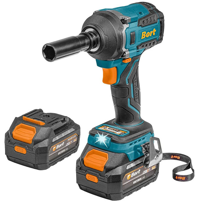 Гайковерт Bort BSR-21U 93418477 (с 2-мя АКБ, кейс)