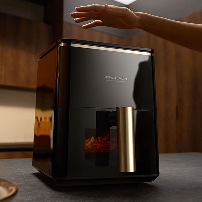 Аэрогриль (аэрофритюрница) Trouver Air Fryer Metalish AF10 Pro 4L (Международная версия) Черный