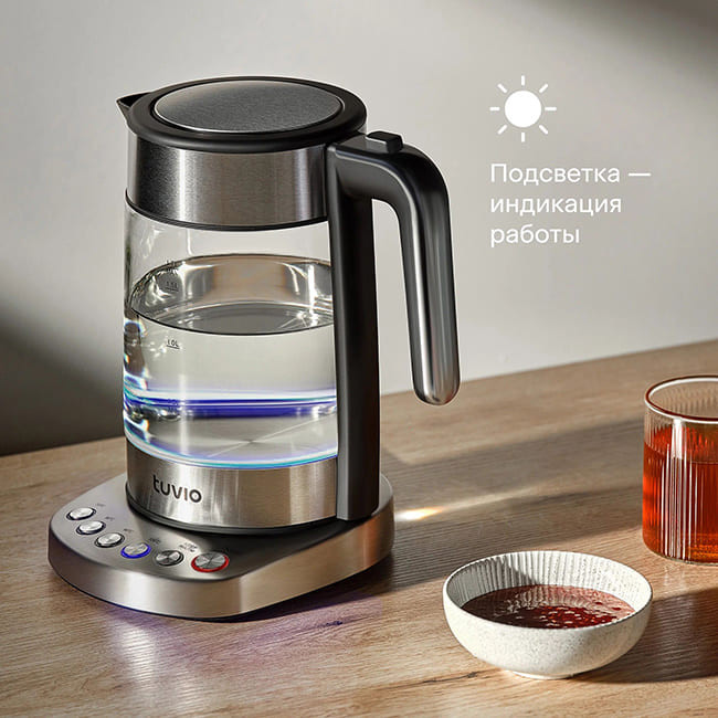 Чайник Tuvio TUK217H1 Серебристый