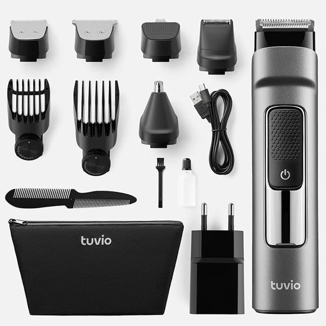 Машинка для стрижки волос Tuvio HC-BGA7G Серый