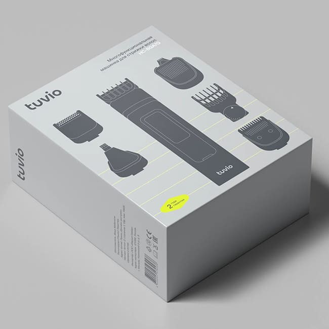 Машинка для стрижки волос Tuvio HC-BGA7G Серый