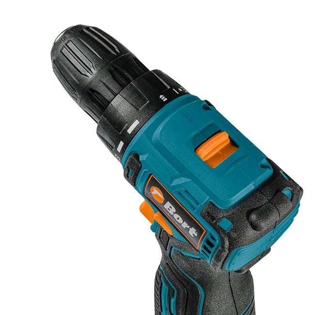 Аккумуляторная дрель-шуруповерт Bort BAB-16-BLK 93414868 (два АКБ, кейс)