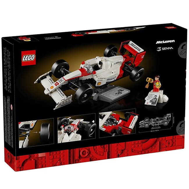 Конструктор LEGO Icons 10330 McLaren F1 MP4/4 и Айртон Сенна