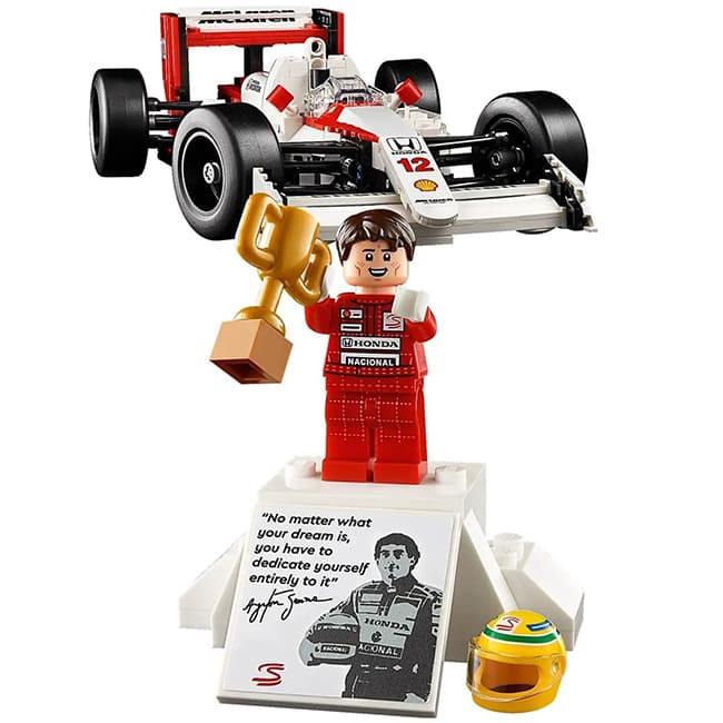 Конструктор LEGO Icons 10330 McLaren F1 MP4/4 и Айртон Сенна