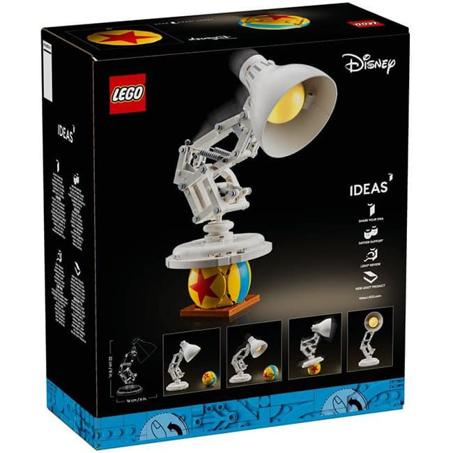 Конструктор LEGO Ideas 21357 Люксо-младший Disney Pixar