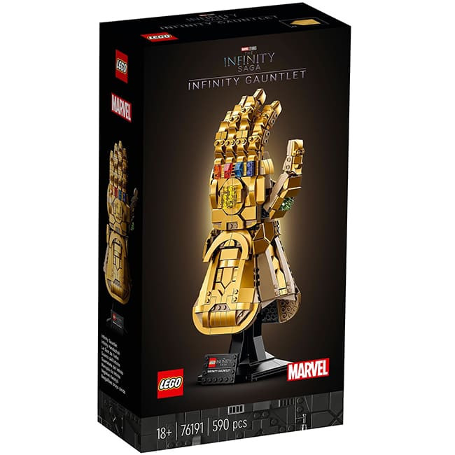 Конструктор LEGO Marvel Super Heroes 76191 Перчатка бесконечности