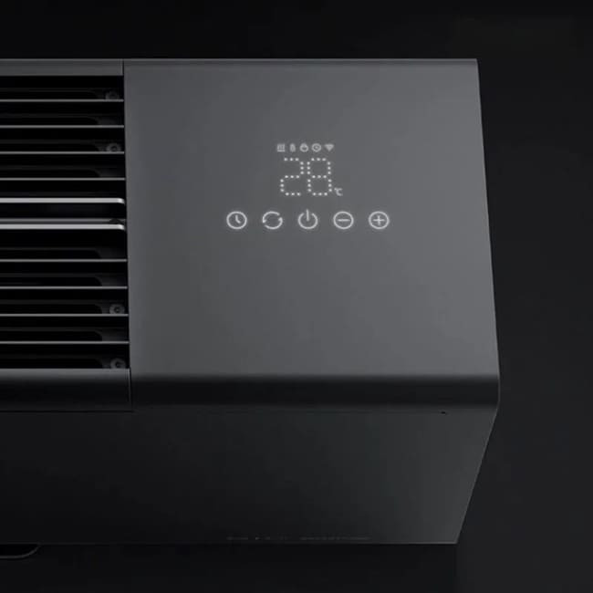 Конвектор Xiaomi Mijia Baseboard Electric Heater Graphene Heating Simulated Flame Edition 2200W TJXDNQ06ZM (с переходником на евровилку)