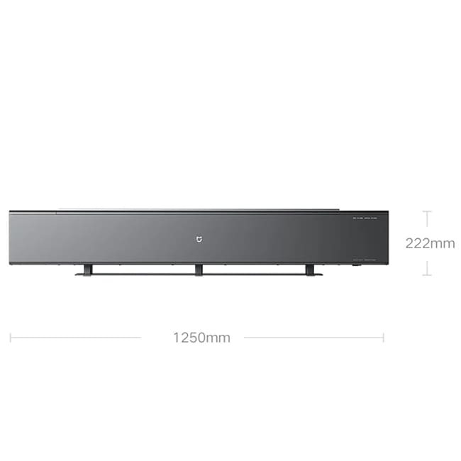 Конвектор Xiaomi Mijia Baseboard Electric Heater Graphene Heating Simulated Flame Edition 2200W TJXDNQ06ZM (с переходником на евровилку)