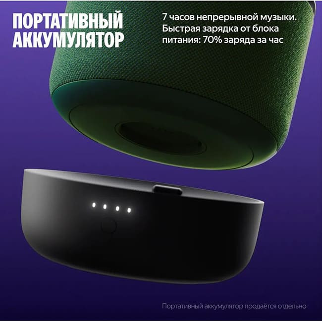 Умная колонка Яндекс Станция Мини 3 Про Зеленый