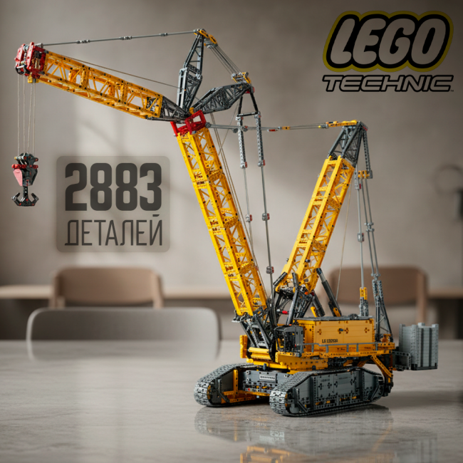 Конструктор LEGO Technic 42146 Гусеничный кран Liebherr LR 13000