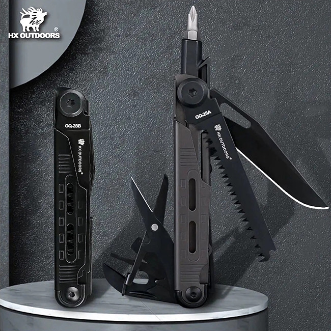 Мультитул HX Outdoors Versatile Tool 1 (GQ-28B) Черный
