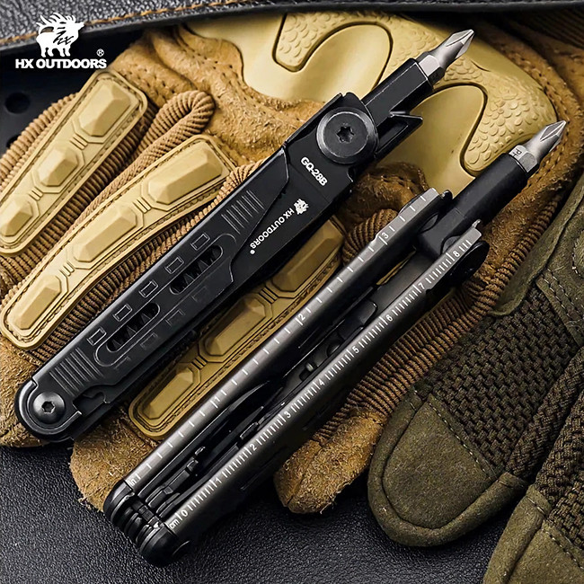 Мультитул HX Outdoors Versatile Tool 1 (GQ-28B) Черный