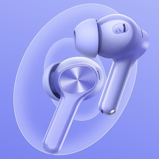 Наушники Realme Buds T200 Lite Сиреневый