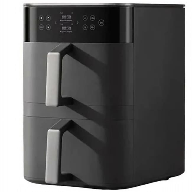 Аэрогриль (аэрофритюрница) Xiaomi Smart Double Stack Air Fryer 12L MAF-DS1201 (BHR0883EU) Международная версия Черный
