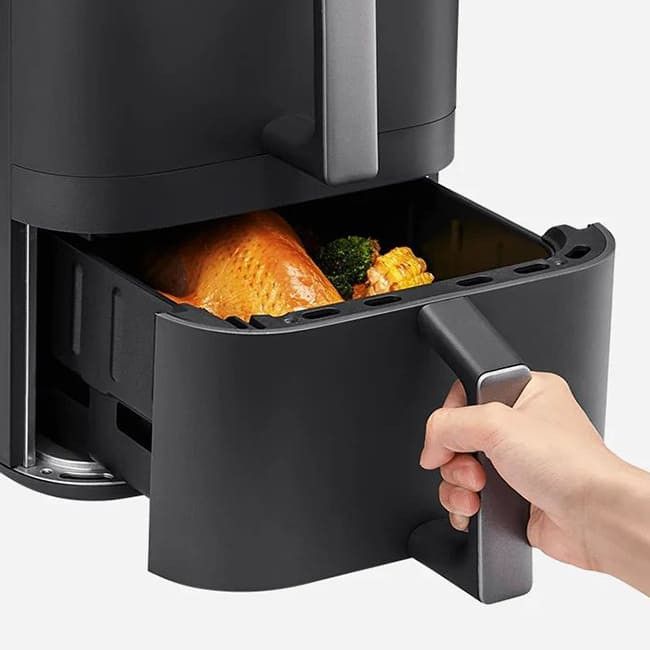 Аэрогриль (аэрофритюрница) Xiaomi Smart Double Stack Air Fryer 12L MAF-DS1201 (BHR0883EU) Международная версия Черный