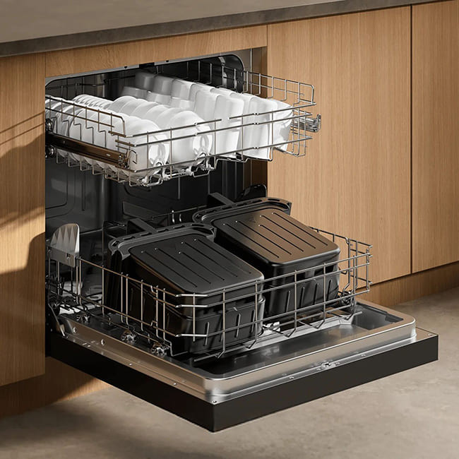 Аэрогриль (аэрофритюрница) Xiaomi Smart Double Stack Air Fryer 12L MAF-DS1201 (BHR0883EU) Международная версия Черный