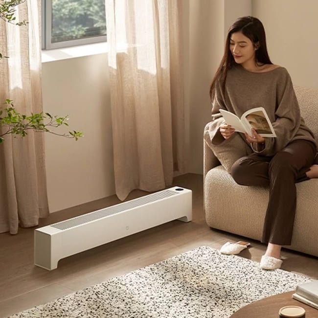 Конвектор Xiaomi Mijia Baseboard Electric Heater Graphene Heating 2 TJXDNQ08ZM (Европейская вилка)