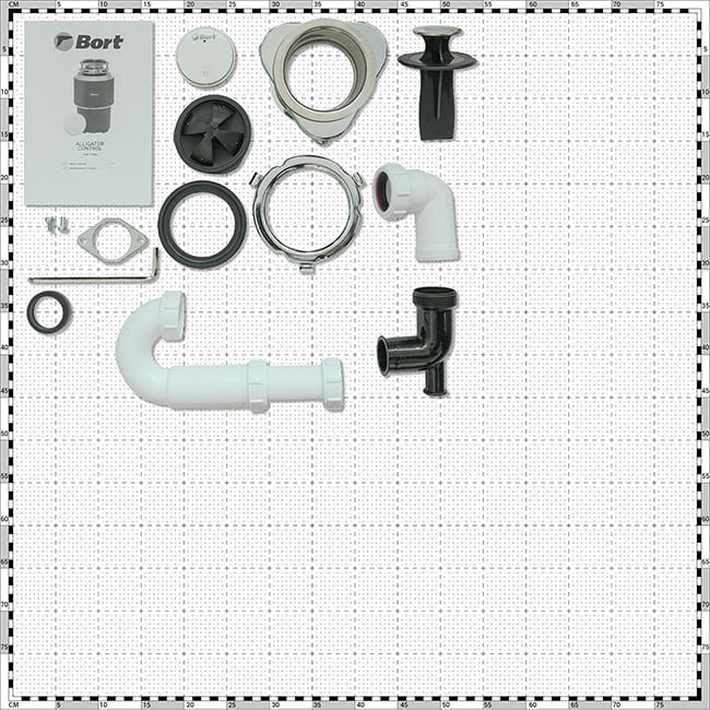 Измельчитель пищевых отходов Bort Alligator Control 