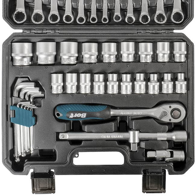 Универсальный набор инструментов Bort BTK-47 (47 предметов)