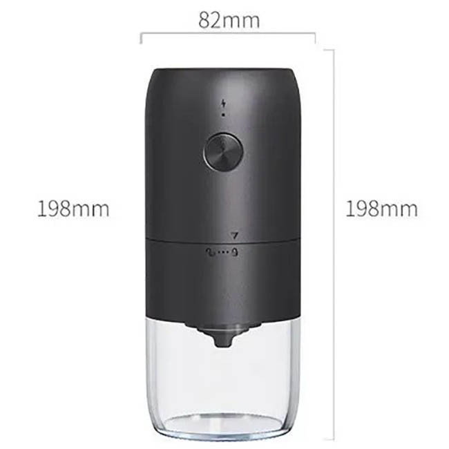 Аккумуляторная кофемолка Circle Joy Electric Coffee Grinder KMDJ-2A Черный