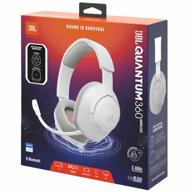Наушники JBL Quantum 360 Wireless Белый