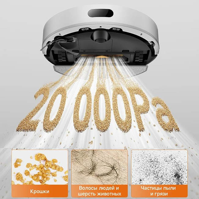 Робот-пылесос Dreame F21 Plus RLF42GD (Международная версия) Белый