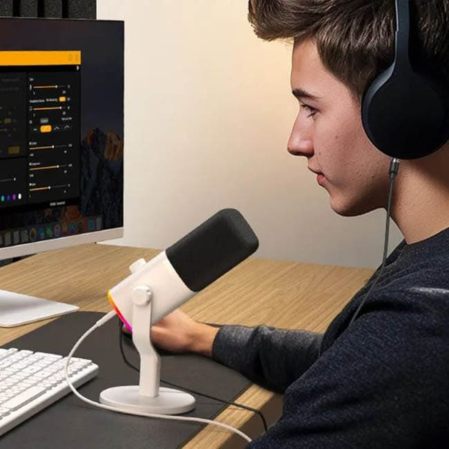 Микрофон Maono PD100X Белый