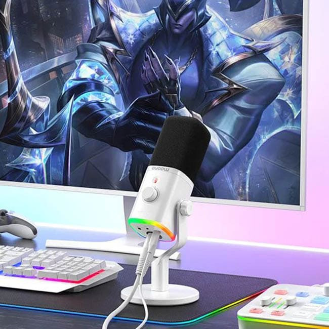 Микрофон Maono PD100X Белый