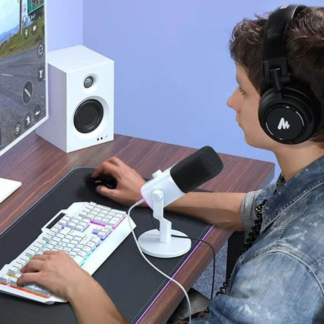 Микрофон Maono PD100X Белый