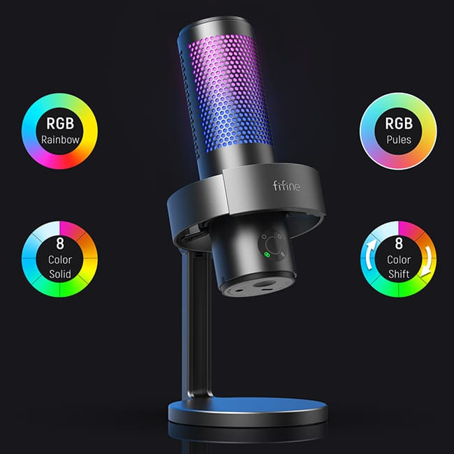 Проводной микрофон FIFINE A9 Черный