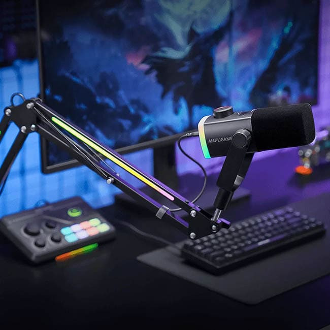 Проводной микрофон FIFINE AM8PROT Черный