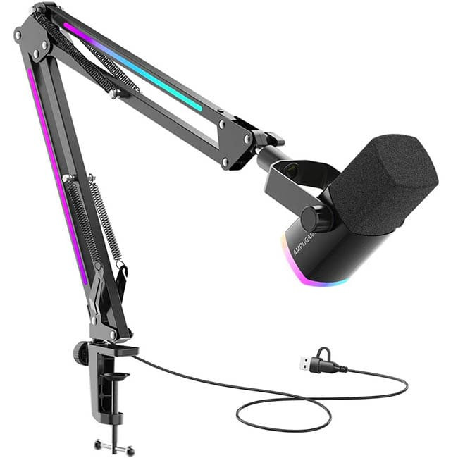 Проводной микрофон FIFINE AM8PROT Черный