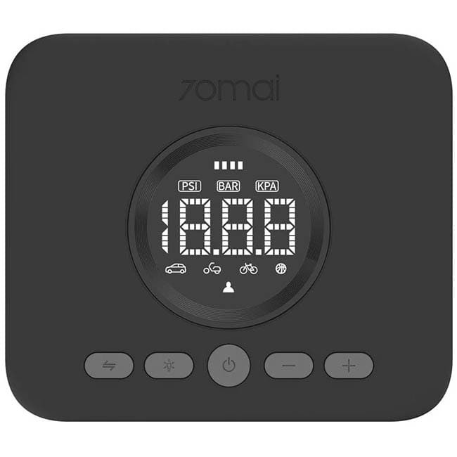 Автомобильный компрессор 70mai Cordless Air Compressor 2 Midrive (TP07) Черный