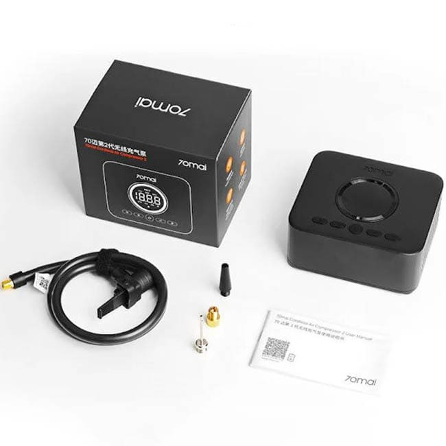 Автомобильный компрессор 70mai Cordless Air Compressor 2 Midrive (TP07) Черный