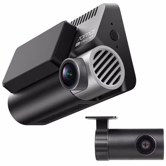 Видеорегистратор 70mai Dash Cam 4K A810S-2 + Камера заднего вида (Международная версия) Черный