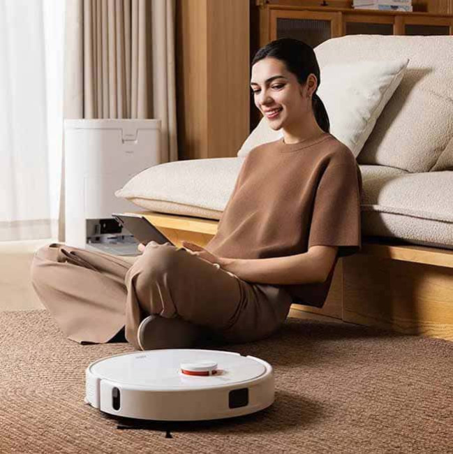 Робот-пылесос Xiaomi Robot Vacuum H50 (Международная версия) Белый