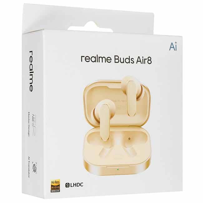 Наушники Realme Buds Air 8 Золотистый