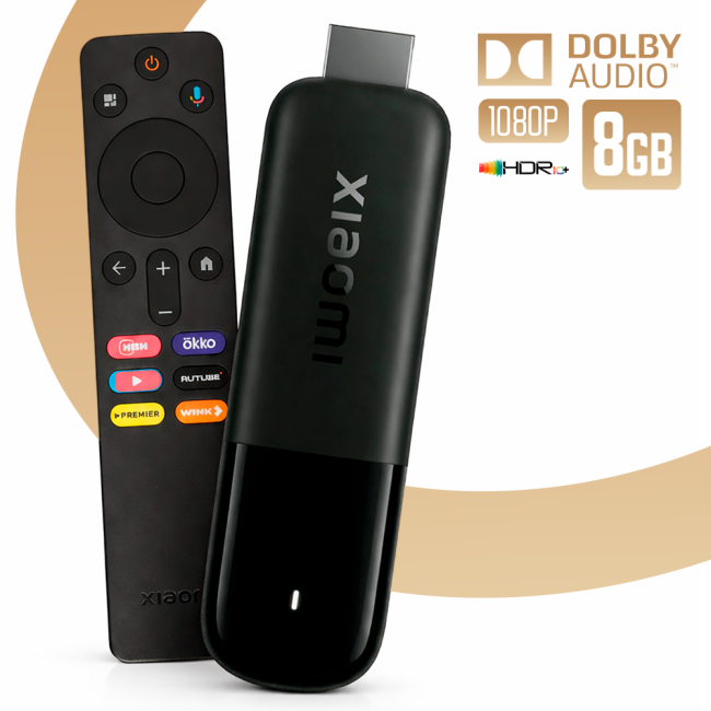 Смарт-приставка Xiaomi Mi TV Stick HD 2nd Gen (Русская версия)