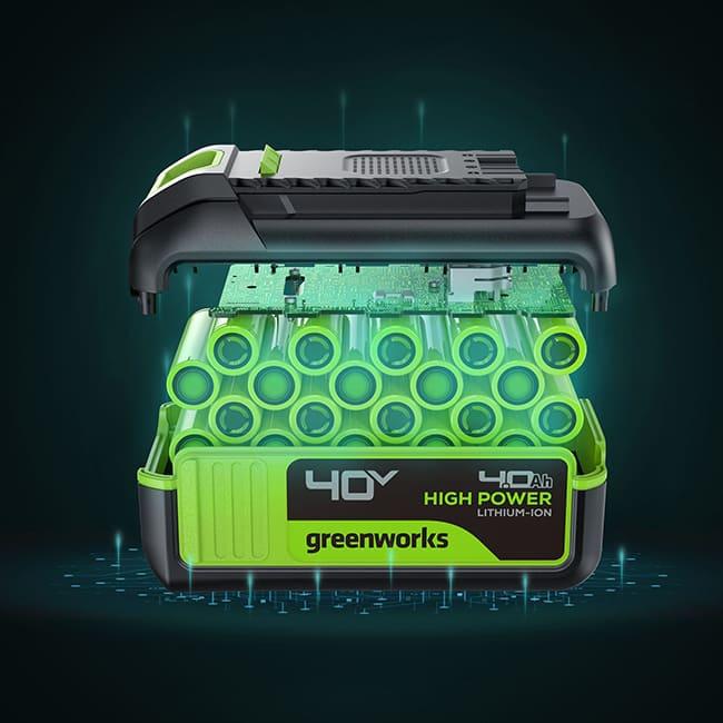 Аккумулятор Greenworks 40V 4Ач High Power G40HP4