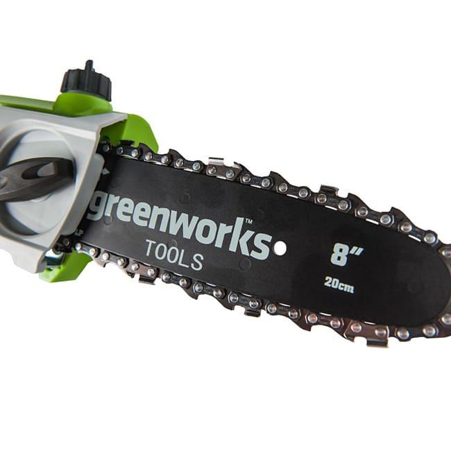Высоторез-сучкорез Greenworks G24PS20 24V (20 см) аккумуляторный, без АКБ и ЗУ 2000107