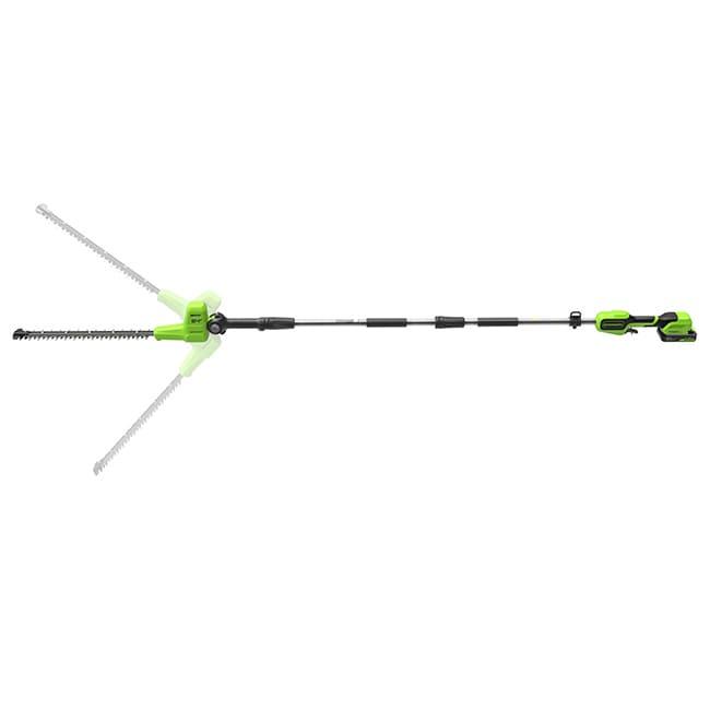 Кусторез Greenworks G24PH511 24V (51 см) аккумуляторный, без АКБ и ЗУ 2301907