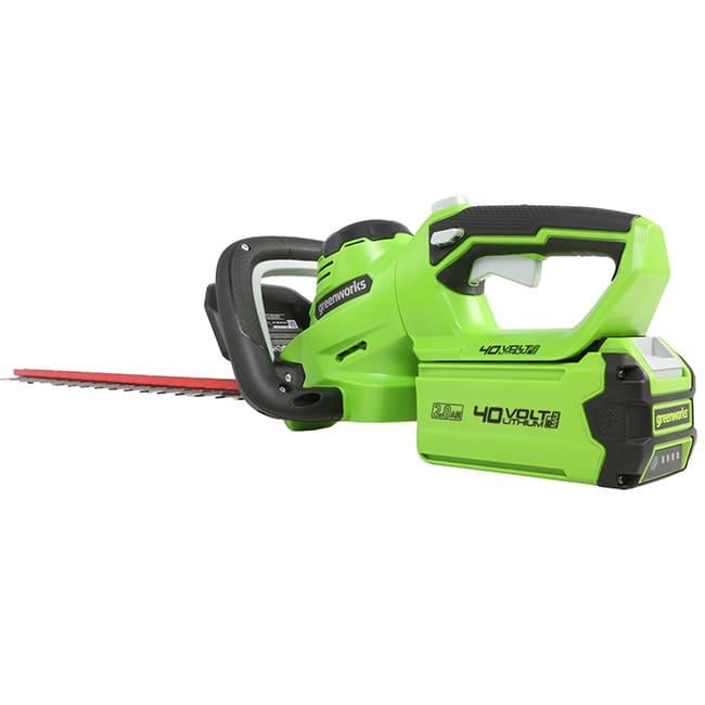 Кусторез Greenworks G40HT61 40V (61 см) аккумуляторный, без АКБ и ЗУ 2200907