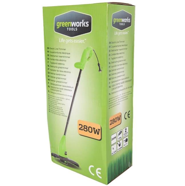 Триммер Greenworks GST2830 электрический 280Вт 30см 21117