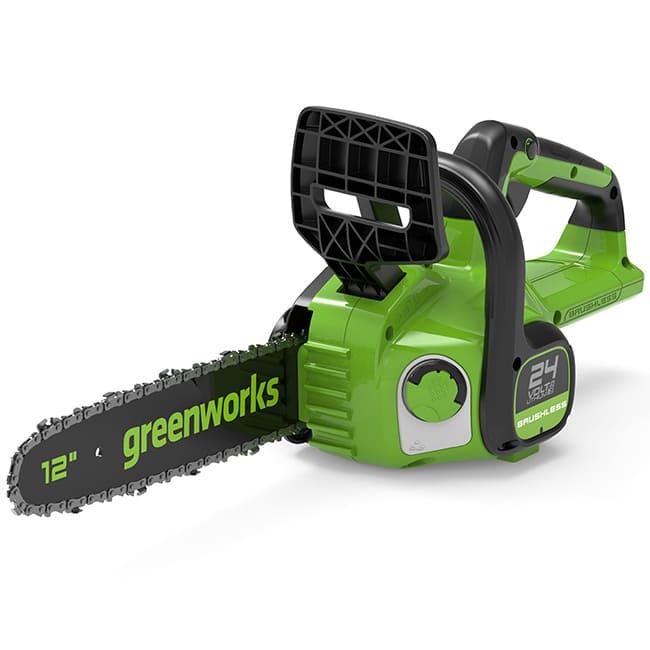 Цепная пила Greenworks GD24CS30 24V (30 см) аккумуляторная, без АКБ и ЗУ 2007007