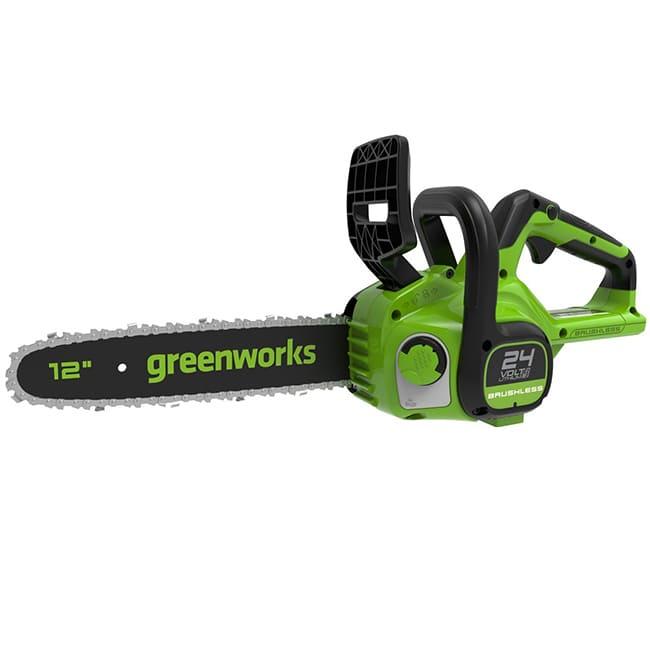 Цепная пила Greenworks GD24CS30 24V (30 см) аккумуляторная, без АКБ и ЗУ 2007007