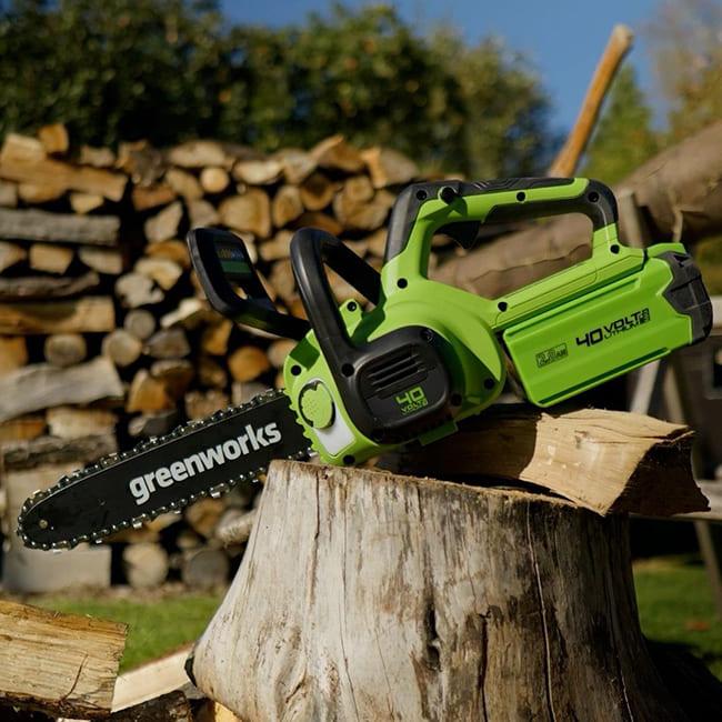 Цепная пила Greenworks G40CS30II 40V (30 см) аккумуляторная, без АКБ и ЗУ 2007807