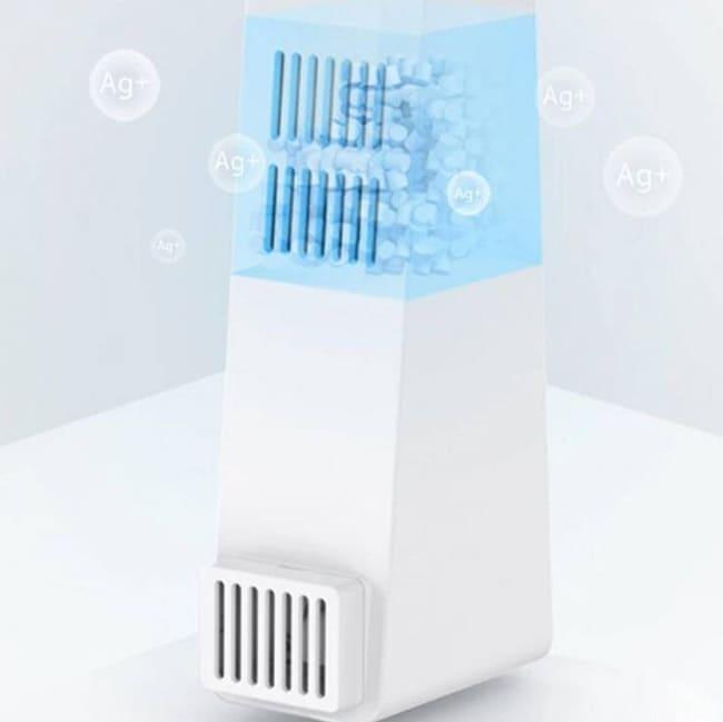Охладитель воздуха Xiaomi Mijia Smart Evaporative Cooling Fan ZFSLFSO1DM (с переходником на евровилку)