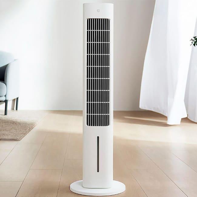 Охладитель воздуха Xiaomi Mijia Smart Evaporative Cooling Fan ZFSLFSO1DM (с переходником на евровилку)